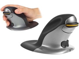 PENGUIN AMBIDEXTROUS VERTICAL MOUSE - MEDIUM - WIRELESS
