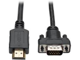AV Cable - HDMI Left Connector - Male Left Gender - VGA Right Connector - Male R