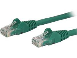 9FT CAT6 ETHERNET CABLE GREEN 100W POE