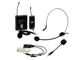 POWER TECHNOLOGIES RECHARGEABLE UHF WIRELESS MICROPHONE KIT
