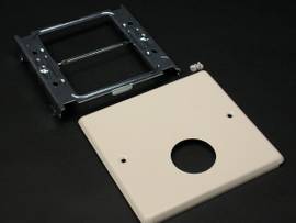 LEGRAND-WIREMOLD 2-GANG SINGLE ROUND OPENI