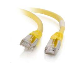 C2G 8FT CAT6 SNAGLESS STP CABLE-YLW