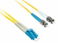 LEGRAND-ORTRONICS 15M LC-ST 9/125 DPX OS1/2 SM PLN FBR-Yellow