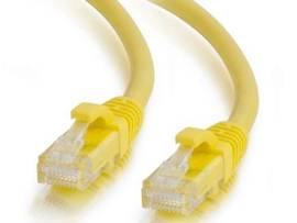 C2G 6IN CAT6 SNAGLESS UTP CABLE-YLW