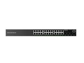 GRANDSTREAM ENTERPRISE LAYER 2+ MANAGED NETWORK SWITCH, 24 X GIGE, 4 X SFP