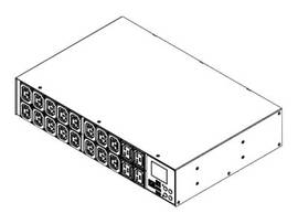 LEGRAND-RARITAN PDU 1PH, 208VAC 30A (24A RATED); 20 OUTLETS