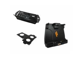 GETAC UX10 - HAVIS, PKG-DS-GTC-1106-3, VEHICLE CRADLE, WITH TRI PASS-THROUGH, WITH BRACKETS (INCLUDE 120W VEHICLE ADAPTER)