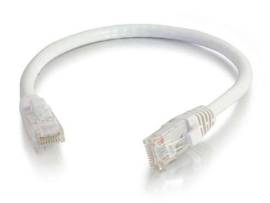 C2G 6FT CAT6 SNAGLESS PATCH CBL WHT