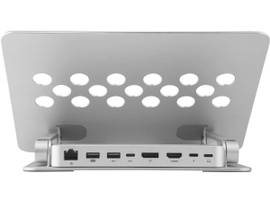KRAMER PORTABLE DOCKING STATION AND LAPTOP HOLDER - ADAPTER USB TYPE-C TO USB TYPE-C/HDMI/DP/RJ45/USB/PD/AUDIO 3.5