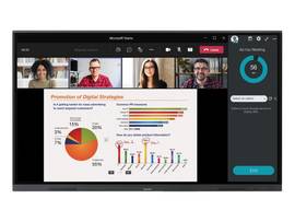 SHARP NEC 75IN INTERACTIVE DISPLAY, 4K AQUOS BOARD, 20-POINT PRECISIONTOUCH, EMBEDDED CONTROLLER, QUAD SCREEN (SUPPORTED WITH WIRED CONNECTION)