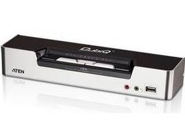 2-PORT USB 2.0 DVI DUAL VIEW KVMP SWITCH