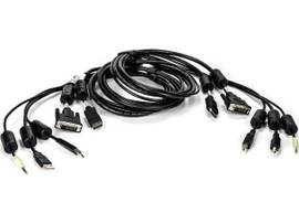 VERTIV CABLE, 1 DVI-D/1 DISPLAYPORT/2 USB/1 AUDIO, 6FT