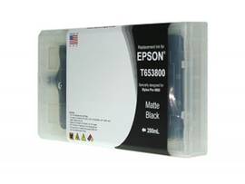 WF, EPSON T653 INK MATTE BLACK