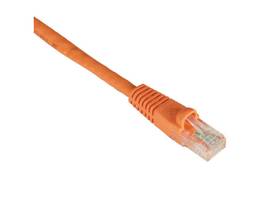 GigaTrue CAT6 Component 550-MHz Patch Cable Molded Boots Straight-Pinned Orange