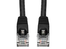 ADD-ON 20FT RJ-45 M/M CAT6 BLACK CU PATCH CBL