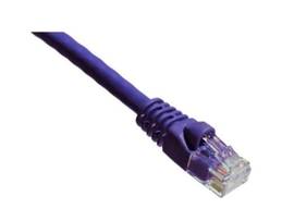 AXIOM 35FT CAT5E 350MHZ PATCH CABLE MOLDED BOOT (PURPLE)