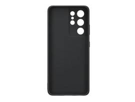 SAMSUNG S21 ULTRA SILICONE COVER BLK