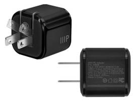 MONOPRICE 45W USB-C MINI CUBIC GAN CHARGER BLACK