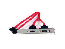2 PORT SATA TO ESATA SLOT PLATE BRACKET