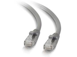 C2G 15FT CAT5E SNAGLESS UTP CBL-GRY