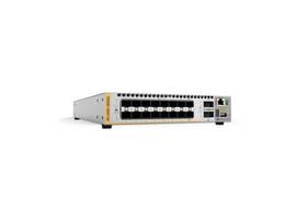 ALLIED L3 Stackable Switch, 16x SFP+ Ports, 2x QSFP+ Ports and a single fixed PSU. TAA compliant version. Purchasing service needed.