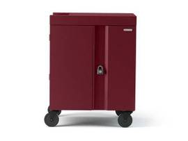 BRETFORD 36X CUBE CART, 270 DOORS MAROON