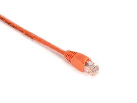GigaBase 350 CAT5e Patch Cable, Snagless Boots, Orange, 1-ft. (0.3-m)