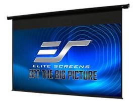 ELITE SCREENS SPECTRUM ELECTRIC MOTORIZED PROJECTOR SCREEN W/ MULTI ASPECT RATIO FUNCTION MAX SIZE 110IN DIAG. 16:9 TO 73IN DIAG. 2.35:1, HOME