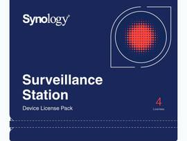 SYNOLOGY SURVEILLANCE LIC PK 4 LIC