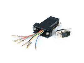 ADAPTER DB9M TO RJ45F 10PK