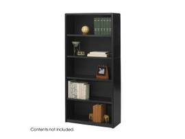SAFCO BOOKCSE VALUEMATE 5 SHELF BLK