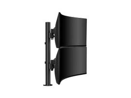 ATDEC DUAL VERT HD POST MOUNT H BLACK