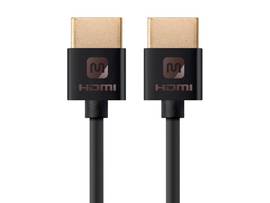 MONOPRICE SLIM HDMI CABLE_ 1.5FT BLACK