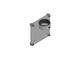 SPACEPOLE SAFEGUARD VESA 75/100 MOUNT BLACK