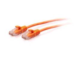 C2G 15FT CAT6A ORANGE SLIM ETHERNET