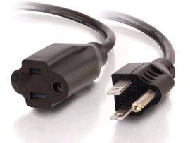 C2G 1FT OUTLET SAVER PWR EXT CORD