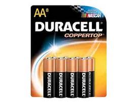 DURACELL COPPERTOP BATT AA 8PK CTN OF 8