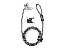 ROCSTOR ROCBOLT UNIVERSAL SWITCHABLE BUILT-IN 3-IN-1 KEYED SECURITY LAPTOP LOCK