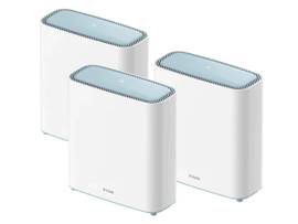 D-LINK EAGLE PRO AI MESH WIFI 6 ROUTER SYSTEM (3-PACK) - MULTI-PACK FOR SMART WIRELESS INTERNET NETWORK, AX3200