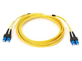Single-Mode 9.0-Micron Duplex Fiber Optic Cable SC SC PVC 2-m 6.5-ft.