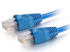 C2G 10FT CAT5E SNAGLESS UTP TAA CABLE-BLUE