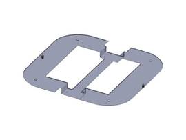TESSCO 12X12X4 T-BAR PLATE