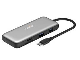 ROCSTOR PREMIUM USB-C 7-IN-1 MULTIPORT ADAPTER W