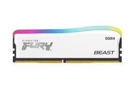 KINGSTON 16GB 3600MT/S DDR4 CL17 DIMM (KIT OF 2) FURY BEAST WHITE RGB SE