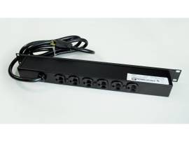 LEGRAND-WIREMOLD RACKMOUNT 19IN BLACK W/3