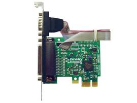 PCIE 1XRS232 1MBAUD + 1XLPT