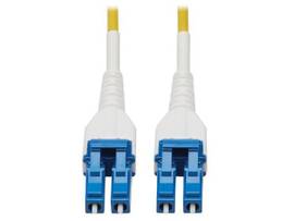 TRIPP 100G DUPLEX SINGLEMODE 9/125 OS2 ARMORED FIBER OPTIC CABLE LC/LC DUPLEX M/M LSZH YELLOW 30 M 984 FT