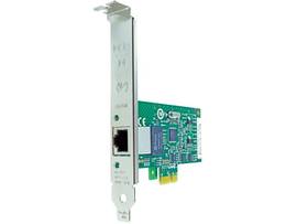 AXIOM 10/100/1000MBS SINGLE PORT RJ45 PCIE X1 NIC CARD FOR HP - 503746-B21