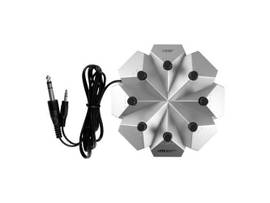 VCOM HAMILTONBUHL JACKBOX - 8 POSITION, 3.5MM STEREO WITH INDIVIDUAL VOLUME CONTROLS