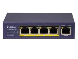 AMER 5 PORT GIG ETHERNET WITH 4 POE AT PORTS